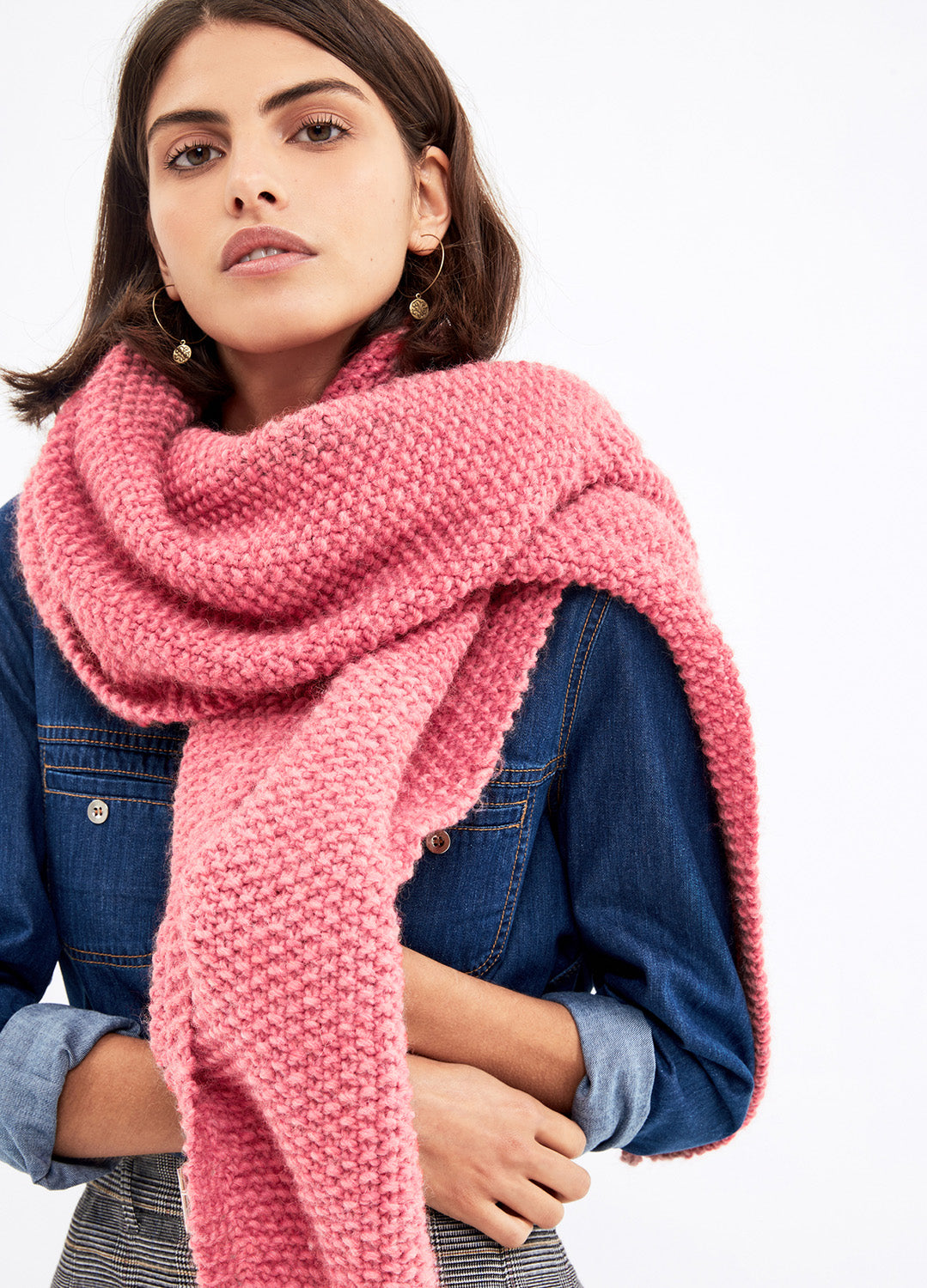 Le Marais Shawl Kit - Yummy Yarn Fine Version