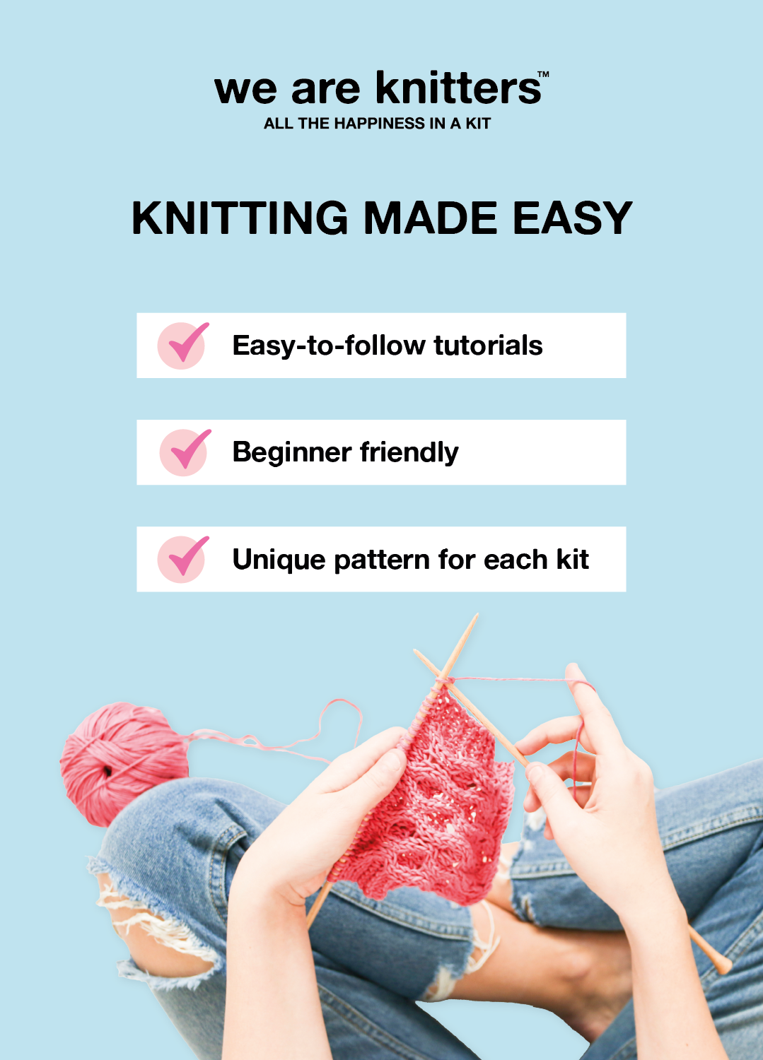 Dinka Scarf Kit - Yummy Yarn Version