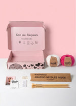 2 Kits Bundle @trustthemojo | The Blueberry Muffin Snood and Headband + Milkshake beanie - Yummy Yarn Version