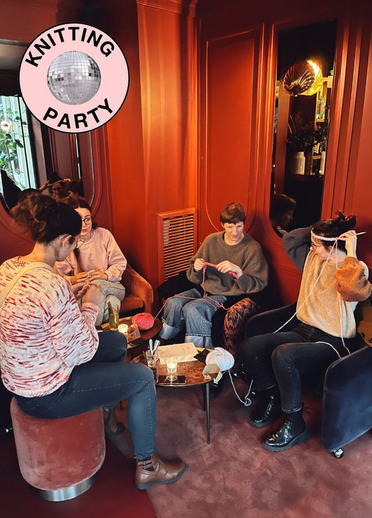 Friendsgiving Knitting Party Kit - Knit Matching Snoods