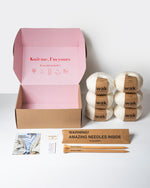 Simone Cardigan Kit -  Yummy Yarn Version