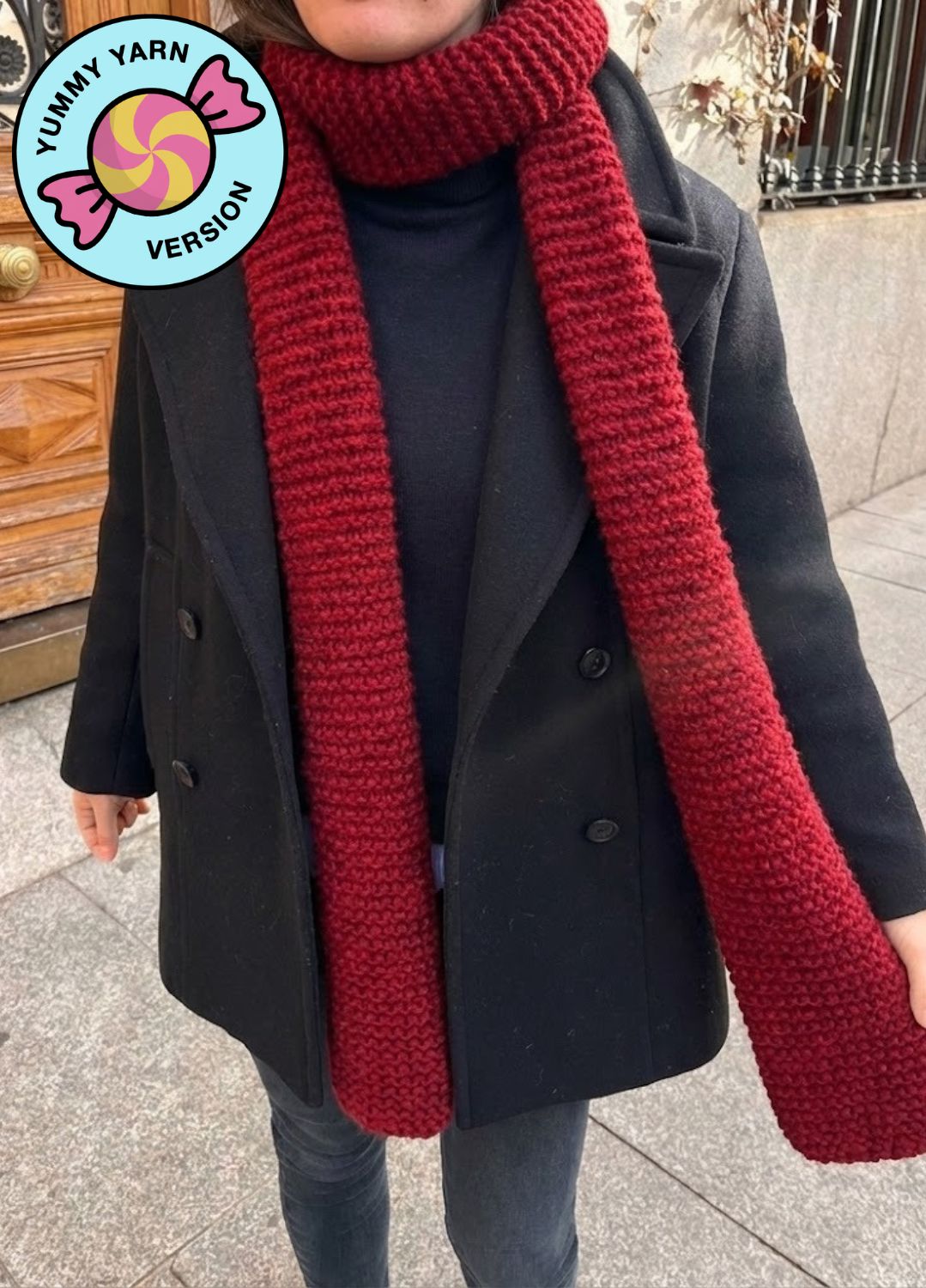 Vega Scarf Kit - Yummy Yarn Fine Version