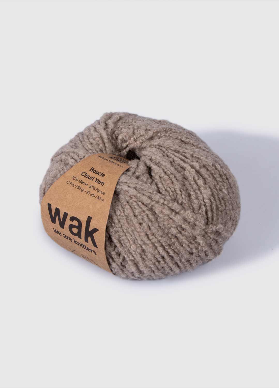 The Boucle Cloud Yarn Beige