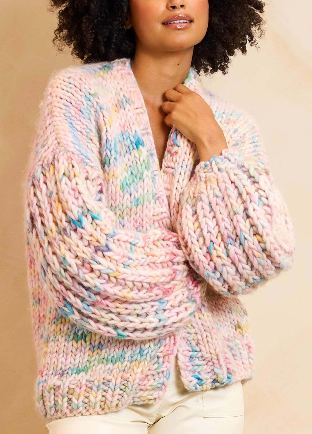 Fresco Cardigan Kit - Yummy Yarn Version
