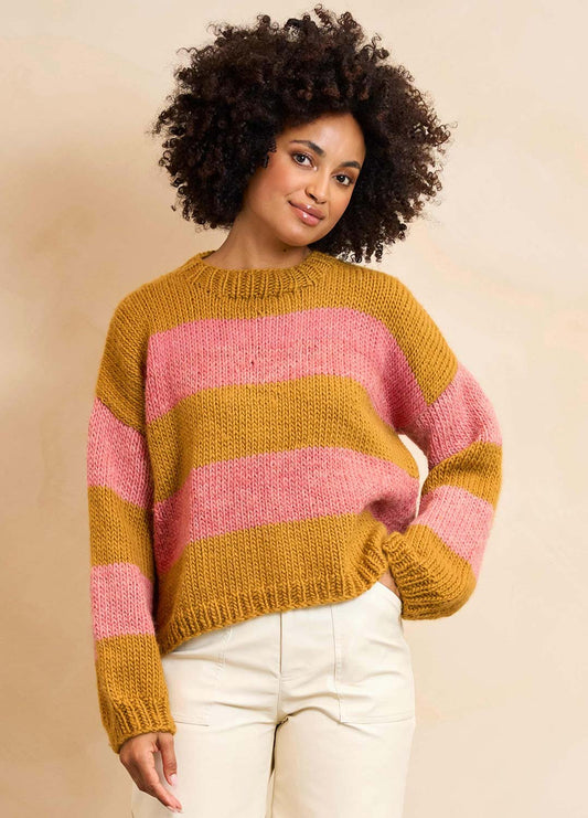 Liquidambar Sweater Kit - Yummy Yarn Fine Version
