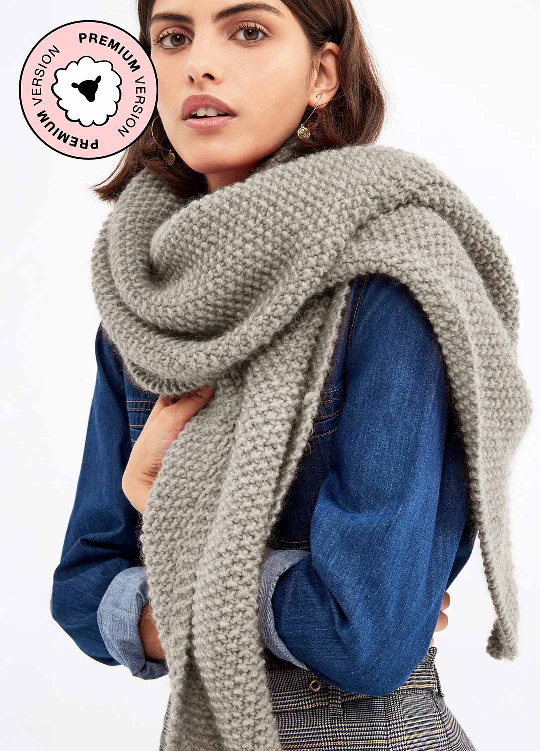 Le Marais Shawl Kit - Premium Version