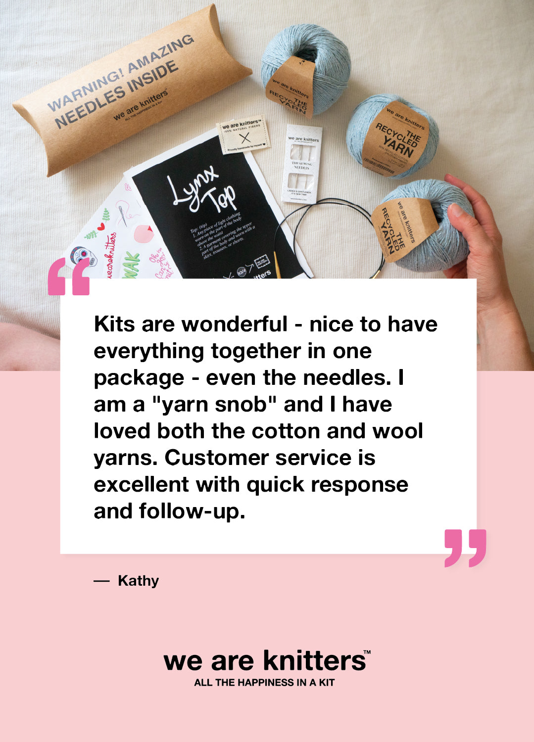 Himba Snood Kit - Yummy Yarn Version