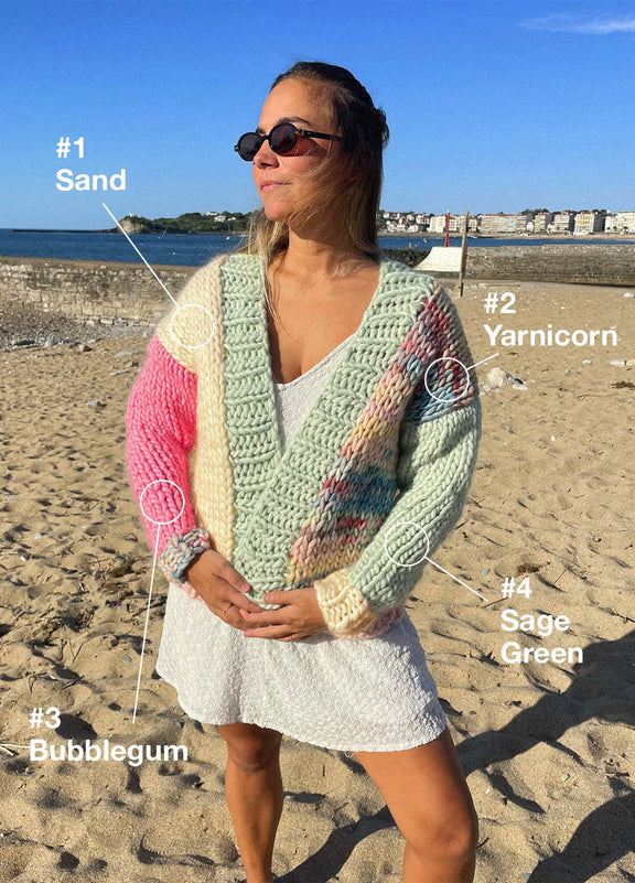 Simone Cardigan Kit - Yummy Version