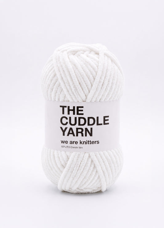 The Cuddle Yarn White - Amigurumi Chenille Yarn