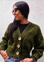 Tupelo Cardigan Kit - Yummy Yarn Fine Version
