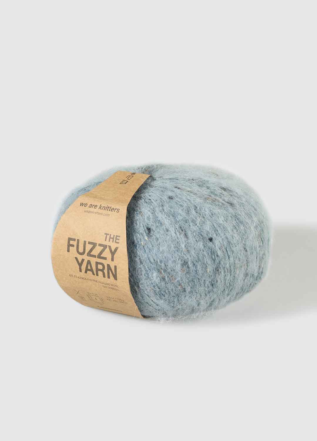 The Fuzzy Yarn Marbled Denim