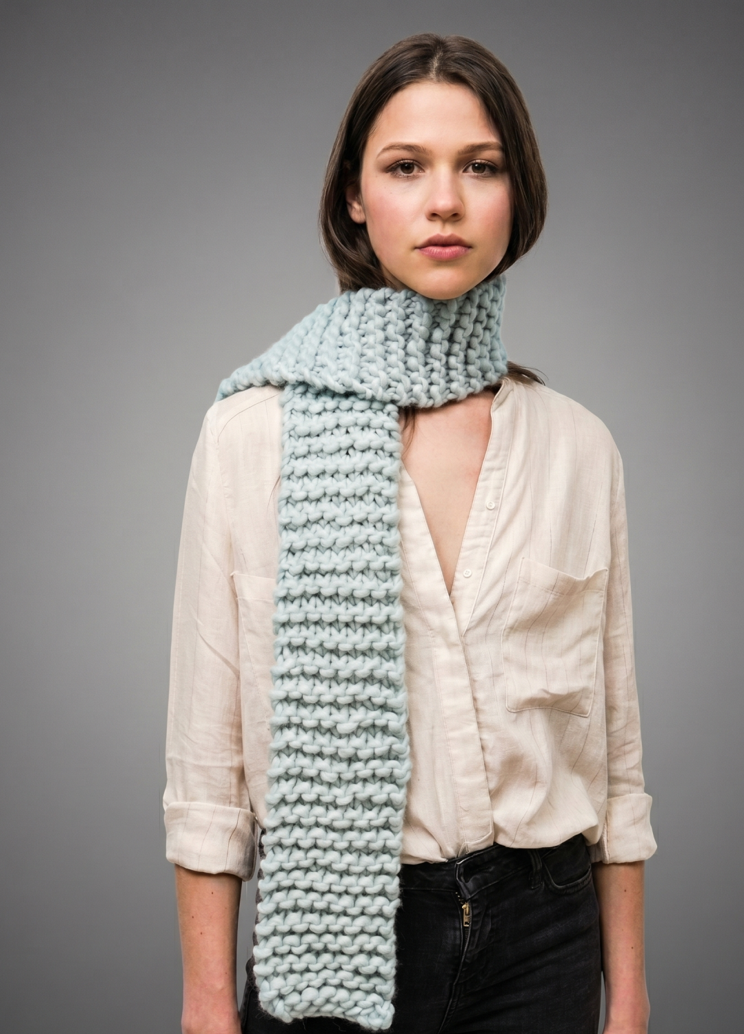 Dinka Scarf Kit - Yummy Yarn Version