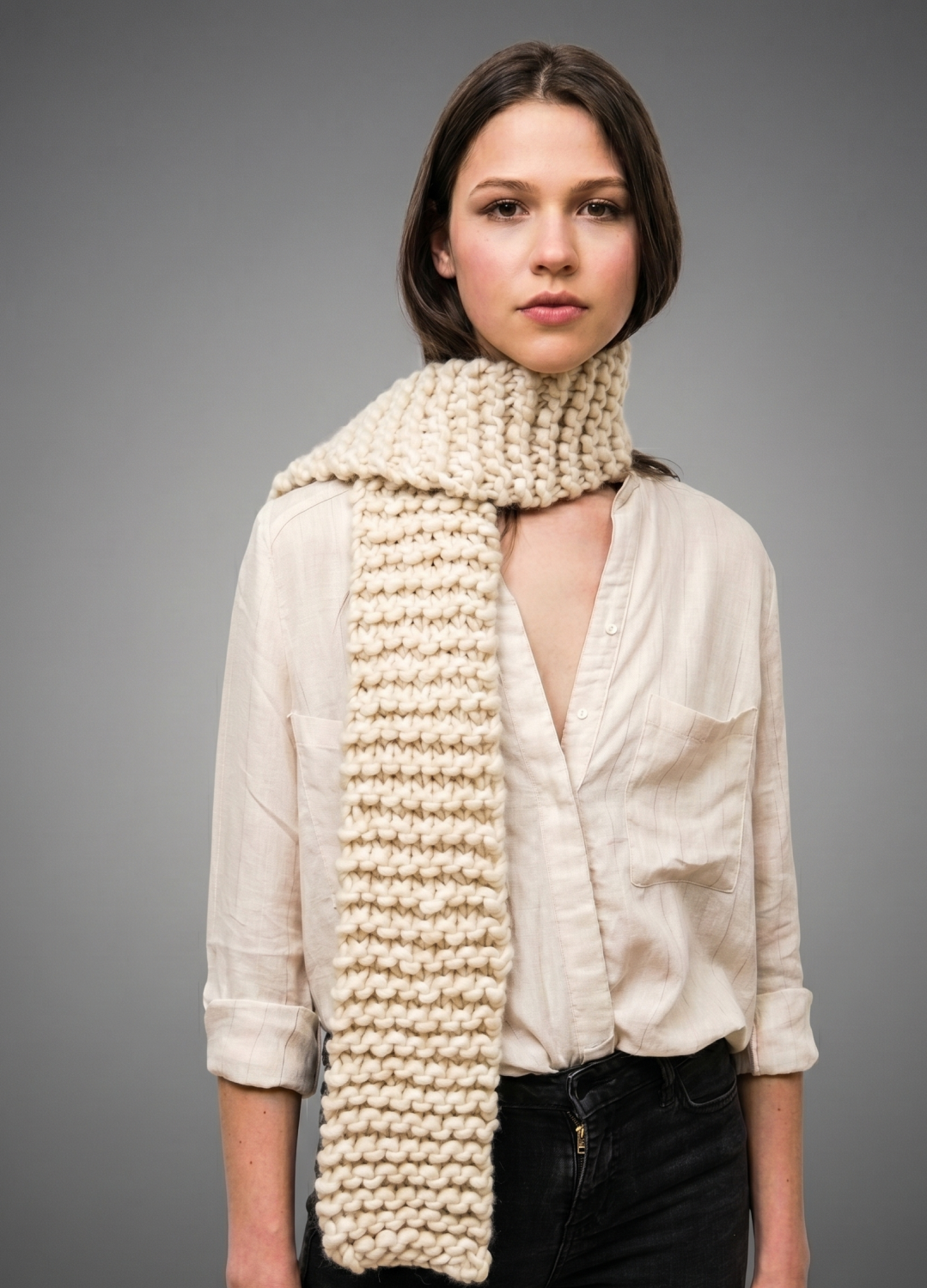 Dinka Scarf Kit - Yummy Yarn Version