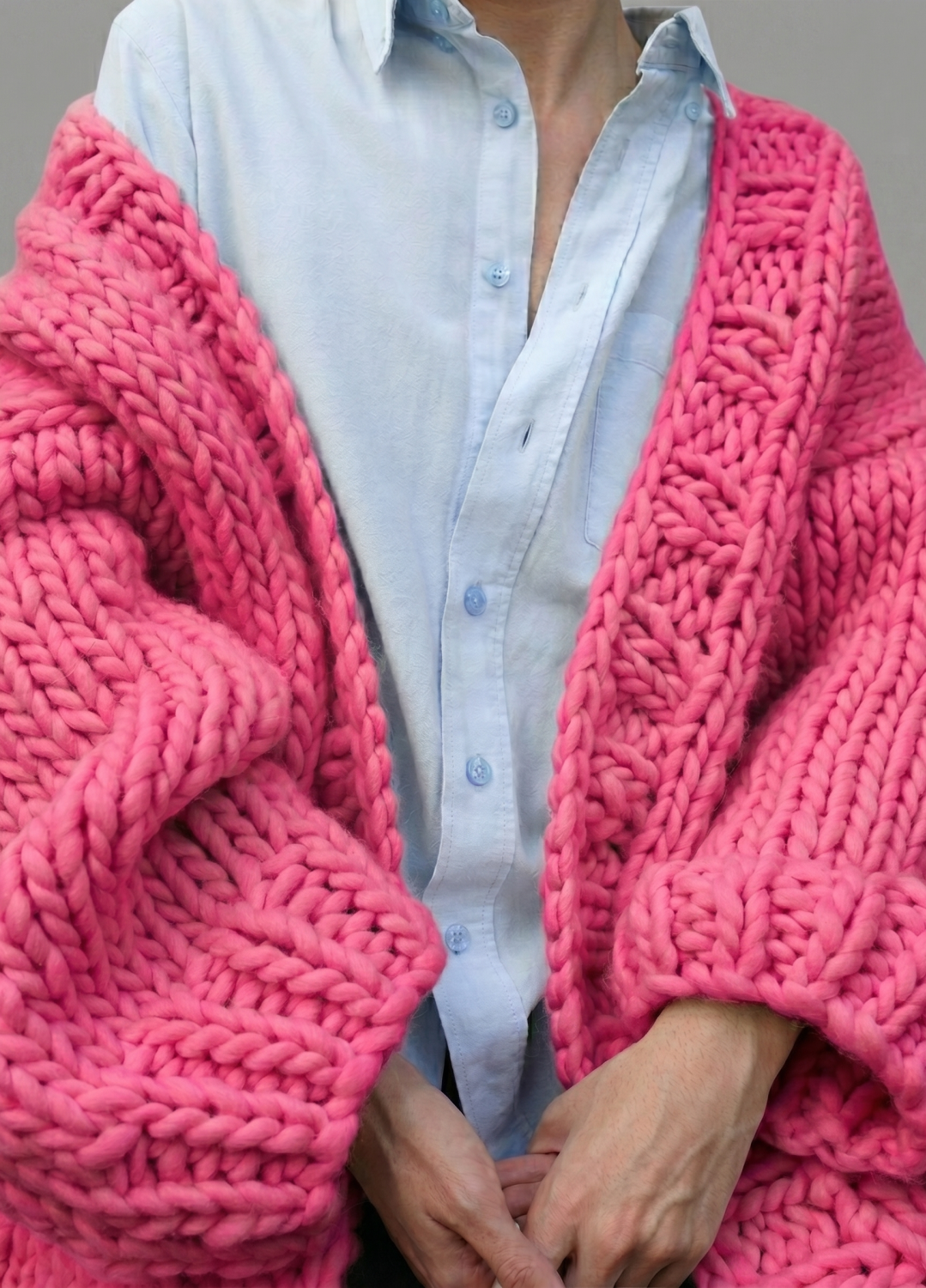 Simone Cardigan Kit - Yummy Yarn Version